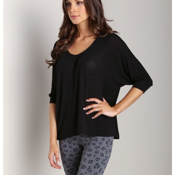 Splendid Drapey Lux Dolman Sleeve Top - Picture 3 of 9